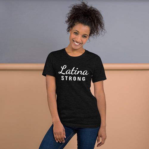 Latina Strong - White Wording