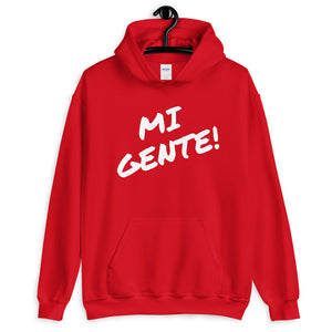 Mi Gente hoodie - white text