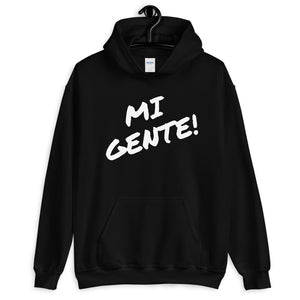 Mi Gente hoodie - white text